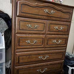 Tall French Provincial Dresser