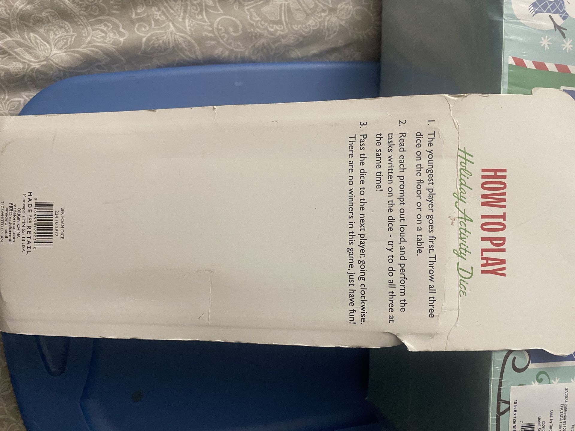 Christmas Holiday Game 