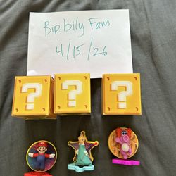 *SELLING ONLY* McDonald Happy Meal Toy Super Mario Birdo Rosalina