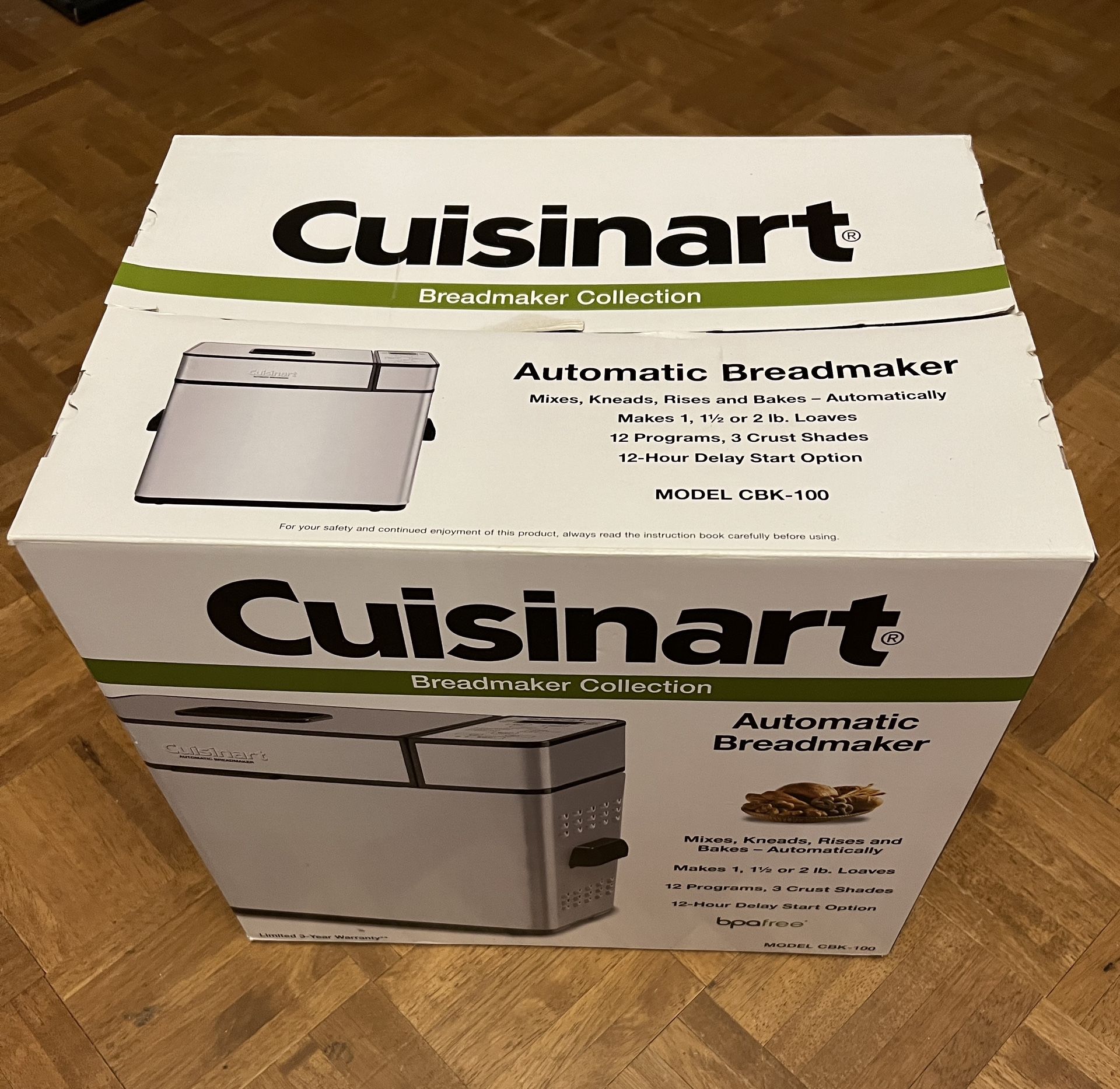 Cusinart Bread Maker Machine CBK 100