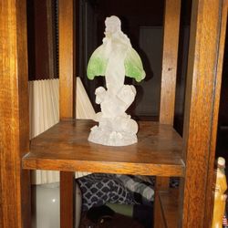 Glass Fairy Statue