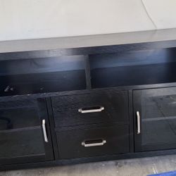 Black Dresser/ Entertainment Center 