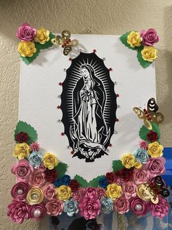 Cuadro de la virgen de Guadalupe