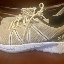 Fila or Reebok Slip-On Tennis Shoes