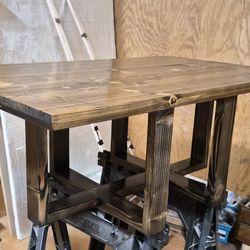 Handmade Solid Wood Coffee Table – 48” x 29” – Modern Rustic