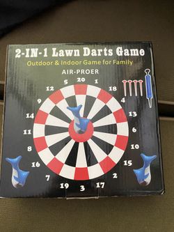 Brand New 2 in 1 Lawn Dart Game