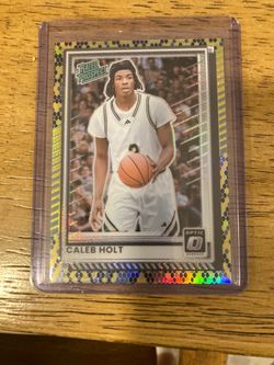 Caleb Holt Donruss Snake Skin Optic Rated Prospect Card