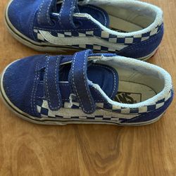 Vans - toddler - 9.5 - Used good