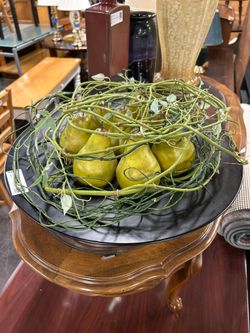 Pears in Bowl Table Decor