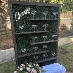 Champagne Or Specialty Drink Wall