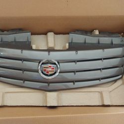 Clearance - 2003-2007 CADILLAC CTS OEM SILVER FRONT GRILLE COVER W/O CHROME TRIM