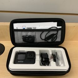 GoPro HERO9 Black 5K UHD Action Camera  Battery Included And Attachments - Video Recorder - Cam Recorder - Compact  