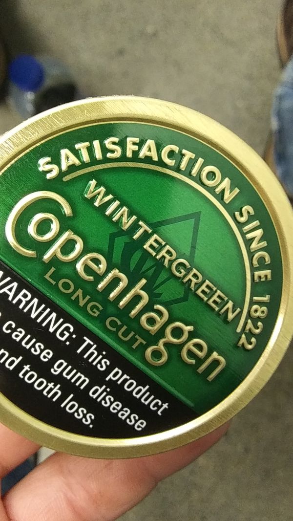 Copenhagen wintergreen long cut 3 cans 4 bucks each for Sale in