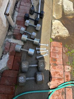 Dumbbells various weights