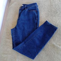 Ann Taylor LOFT Made and Loved Curvy High Waist Skinny Ankle Womens Jeans 6/28