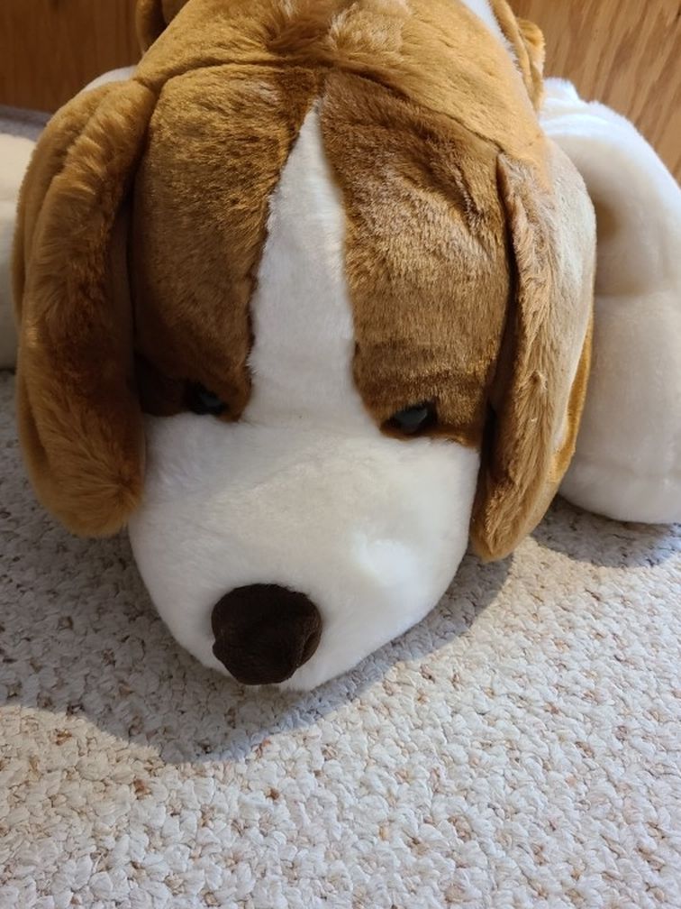 Large Stuffed Puppy