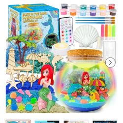 Glow In The Dark Mermaid Terrarium Kit