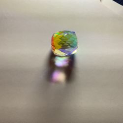 Apx120 Ct Cube Rainbow Quartz From Brazil