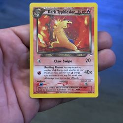 Pokemon dark typhlosion