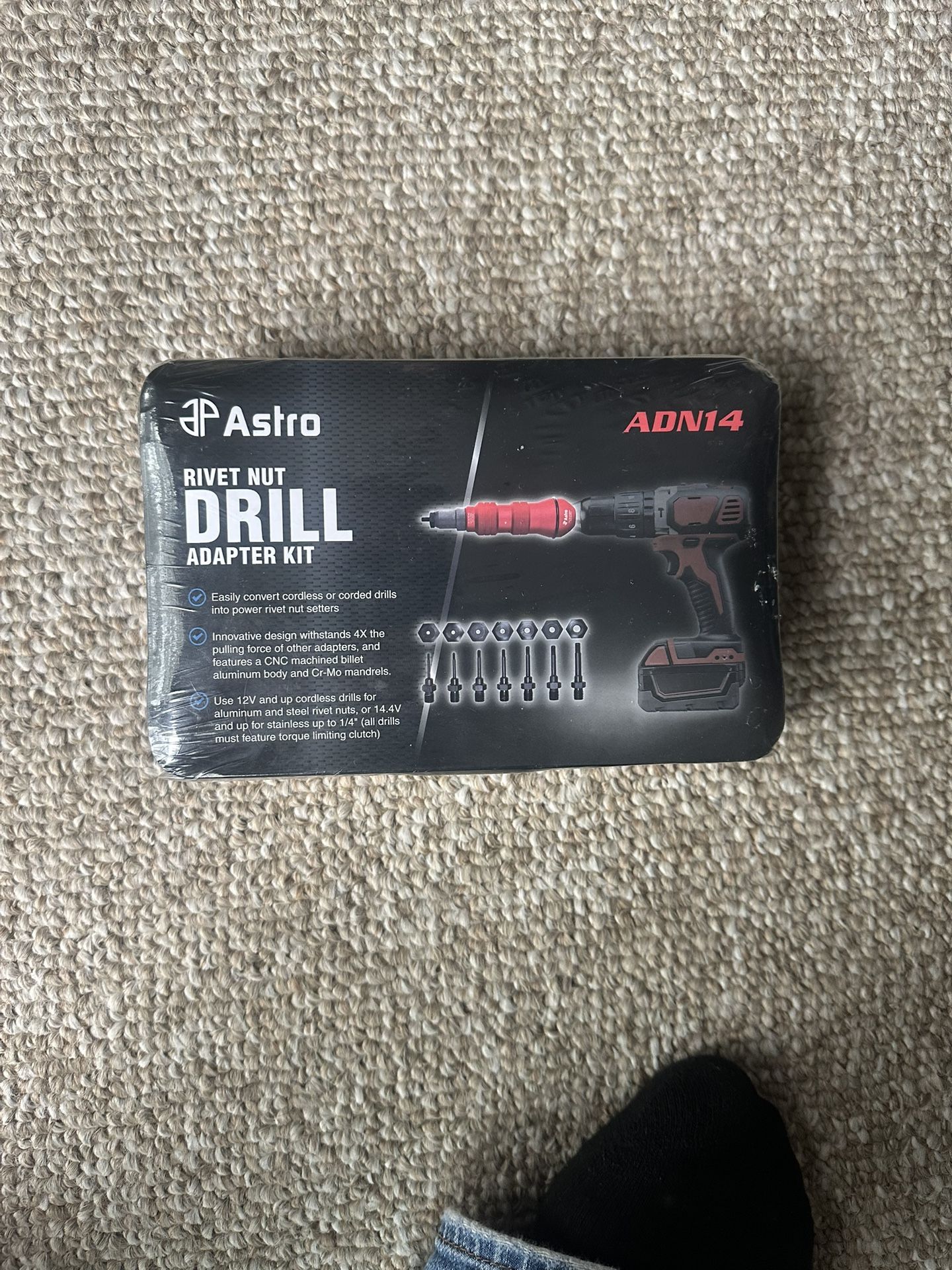 Rivet Nut Drill Adapter Kit