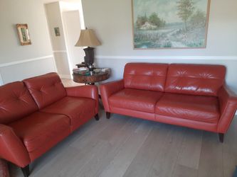 Real Leather couches by NATOZI