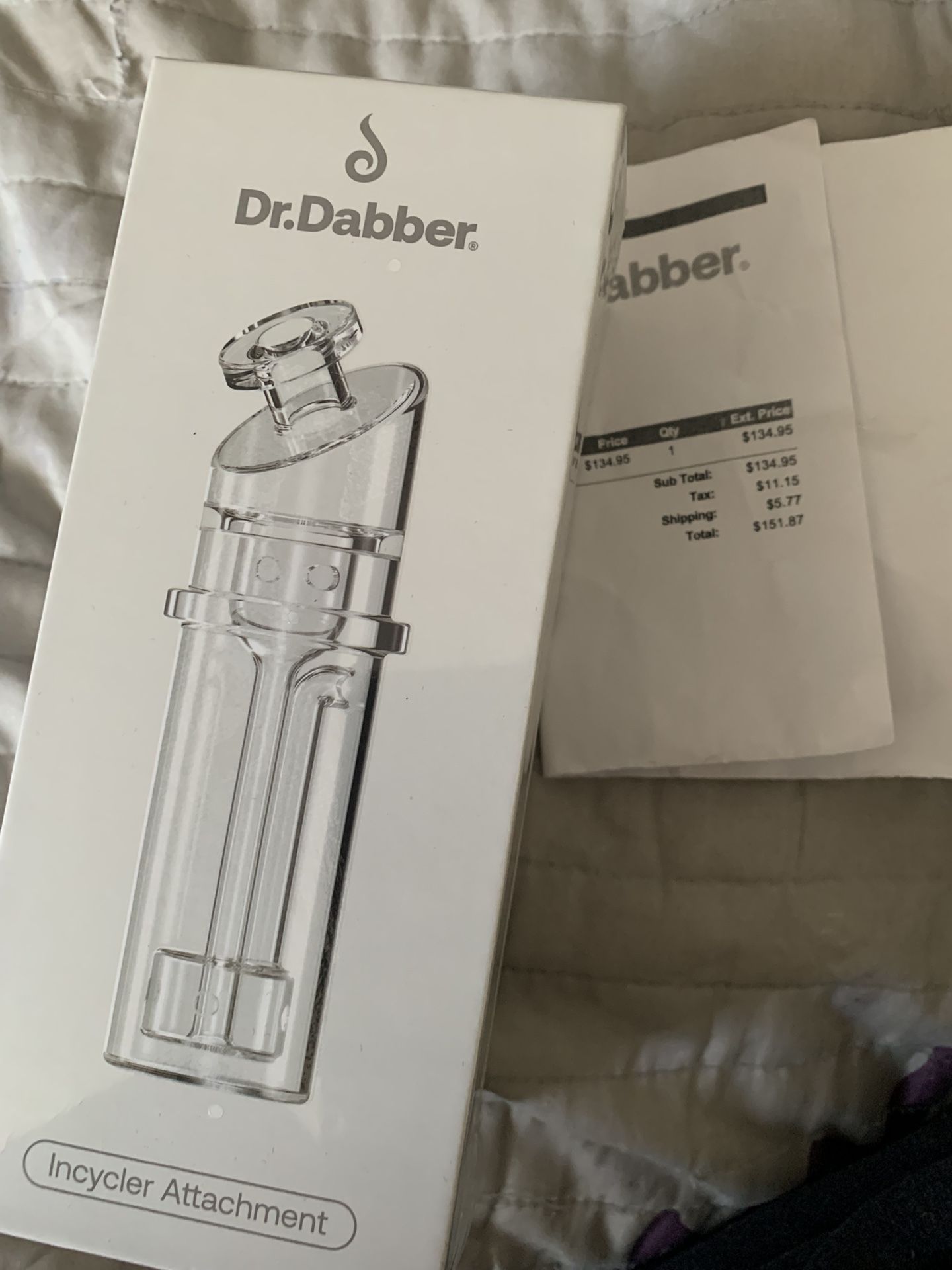 Dr Dabber Switch 2 Incycler Glass Attachment 