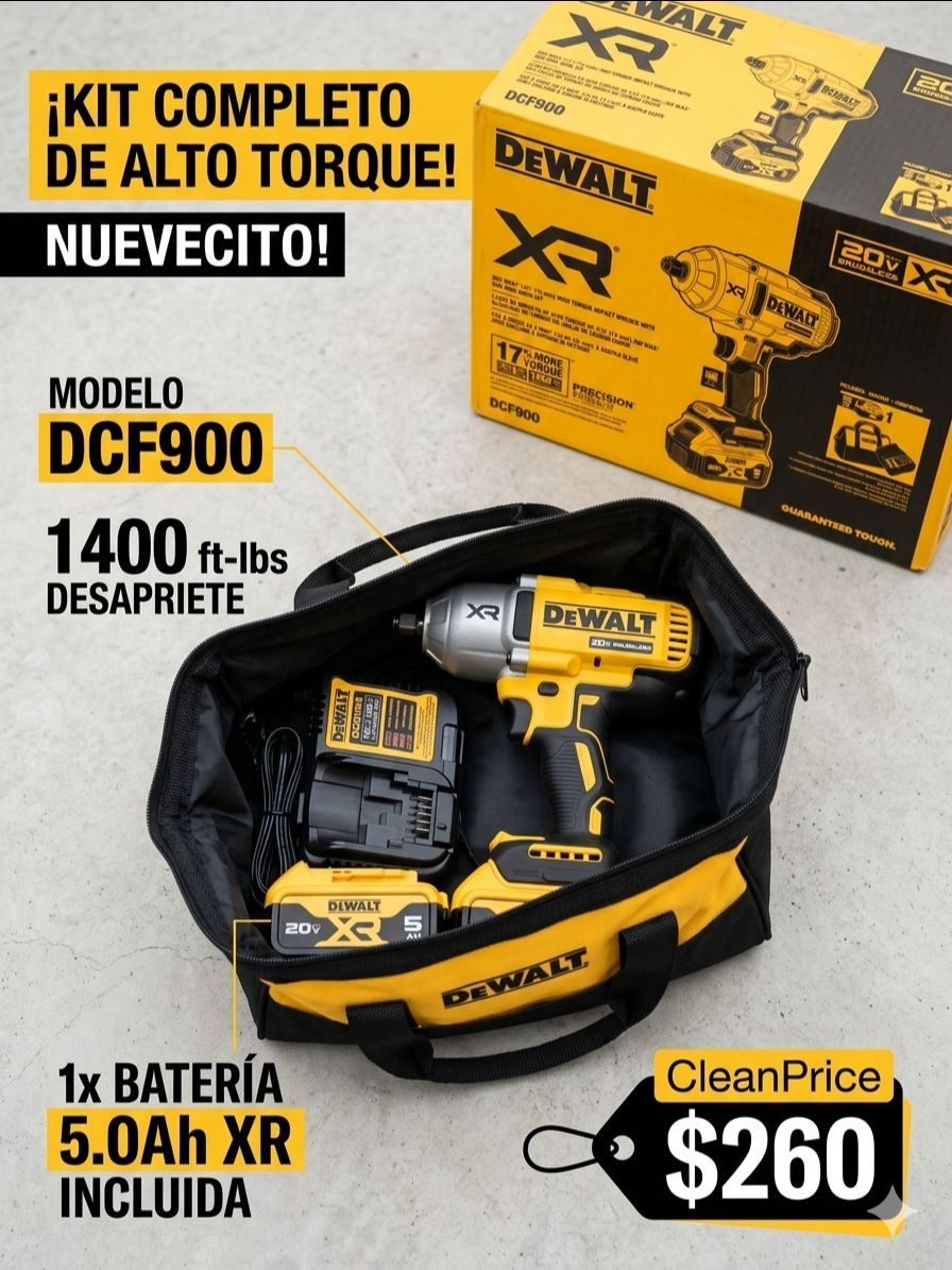 NEW Dewalt DCF900 1/2" High Torque