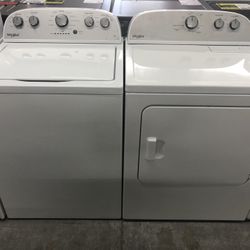 Matching Whirlpool Washer Dryer Set 
