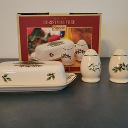 Spode Christmas Tree Hostess Set