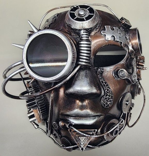 Cyberpunk -Steampunk. Mask