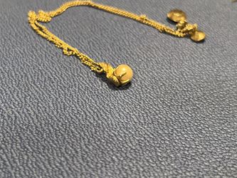 Pearl Pendant Necklace Gold Plated 