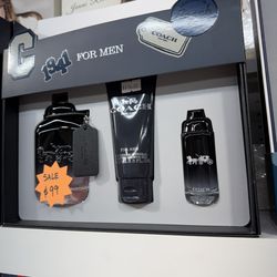Coach New York for men gift set perfume for men regalos para hombres 100ml