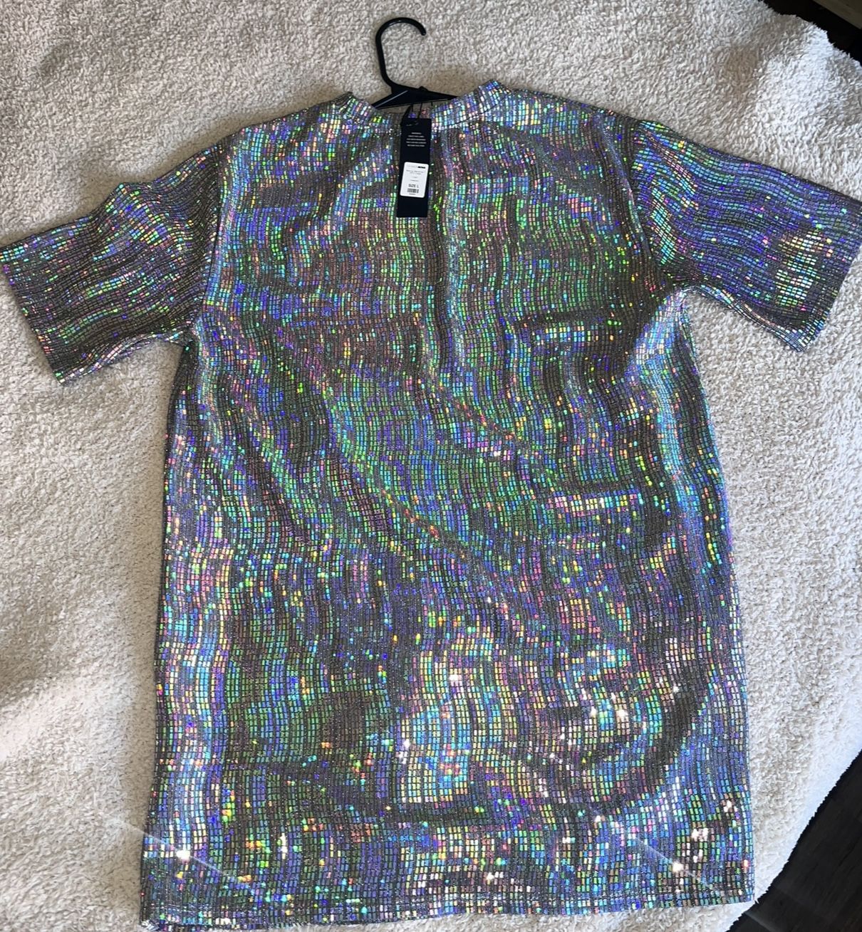 Fashion Nova Sequin Mini Dress- Never Worn