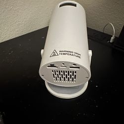 HY300 Mini Projector, 300 ANSI Lumens Android Smart Projector, 1080P Supported Portable Movie Projector For Home Theater, Compatible With HDMI/USB/AV 