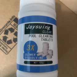 Jaysuing Hot Tub Chlorine Tablets And Dispenser 11-pack