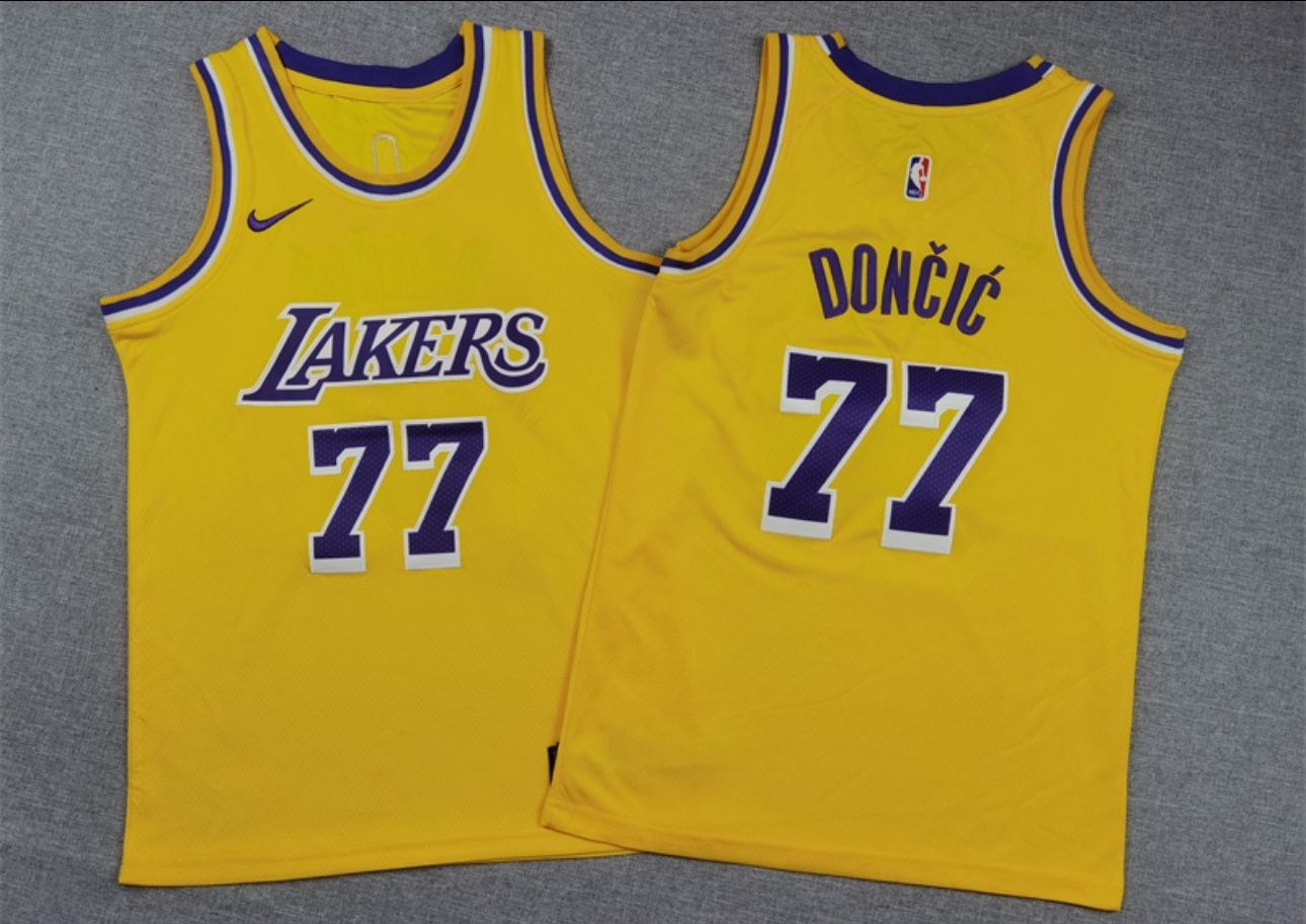 Los Angeles Lakers #77 Luka Doncic Jersey