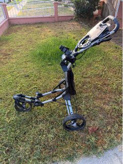 BagBoy Tri Swivel Collapsable Golf Push Cart