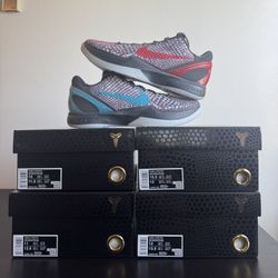 Nike Kobe 6 Protro ASG Hollywood 3D Sizes 10, 10.5, 11, 12, & 13