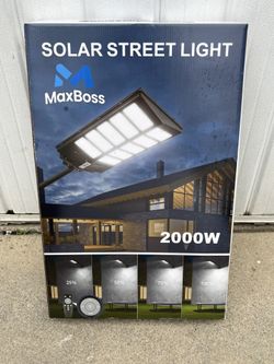 2000W Solar Sensor Street Light