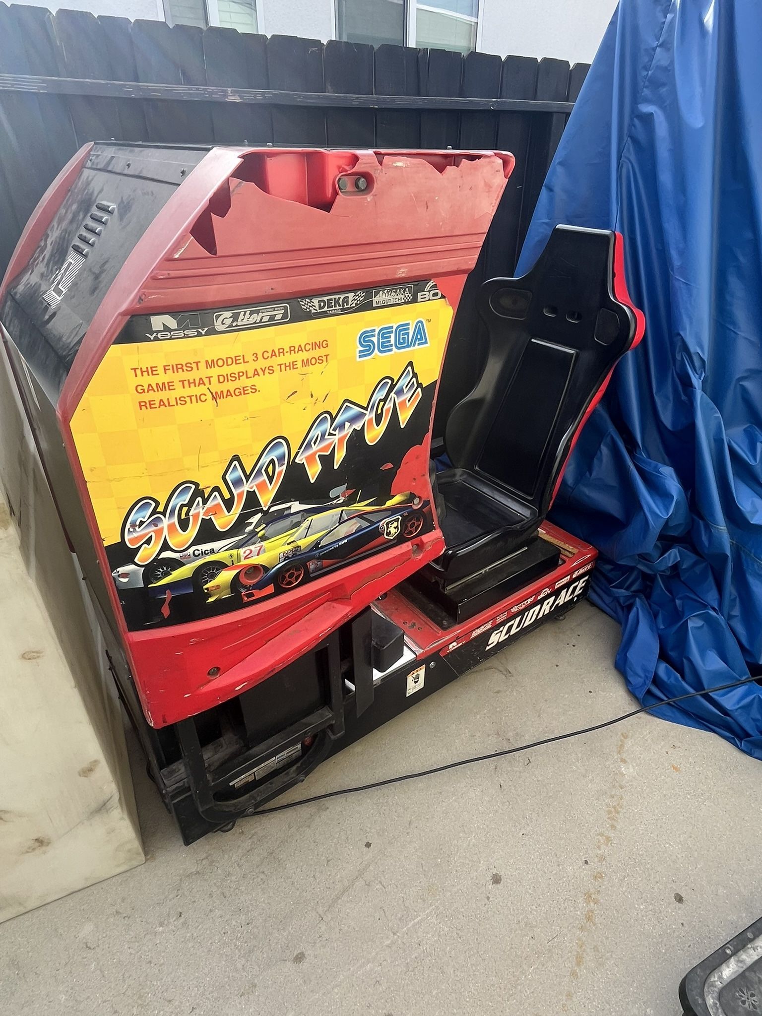 SCUD RACE By SEGA Arcade Game(SEGA SUPER GT)