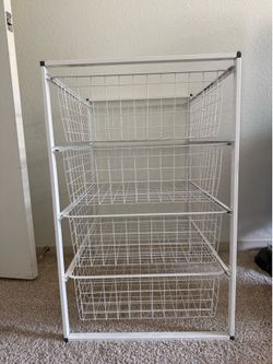 Sliding Basket Organizer Drawer