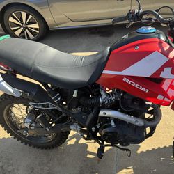 Street Legal Dirt Bike With Off-road Tires 2023 Boom BD-250-2