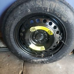 spare tire 5 lugT155/90D16