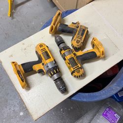 18v Dewalt Drills For Parts