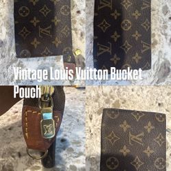 Vintage Louis Vuitton Pouch