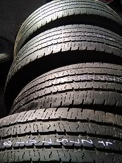 275 70 18 four Firestone tires $20 each