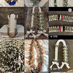 Graduation Ribbon Money Leis & More