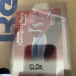 Skybox Autographics Pat Burrell