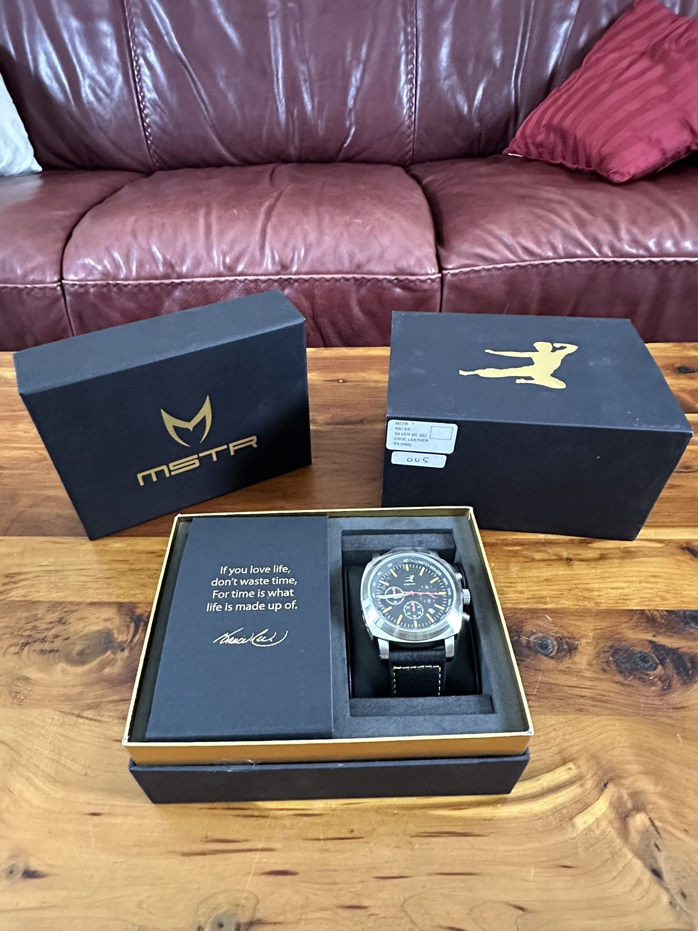 Special Edition Bruce Lee MSTR Watch (#5 Of 500)