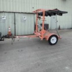 2012 Wanco WTSP Solar Arrow Trailer